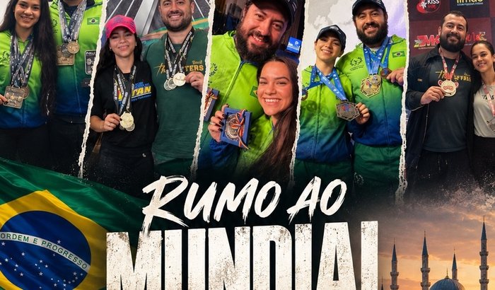 Ajude atletas- Campeões Brasileiros no Mundial 2026