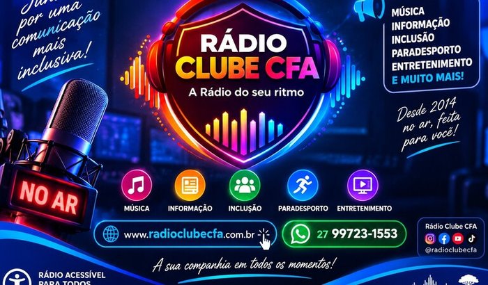Ajude a manter a Rádio Clube CFA no ar