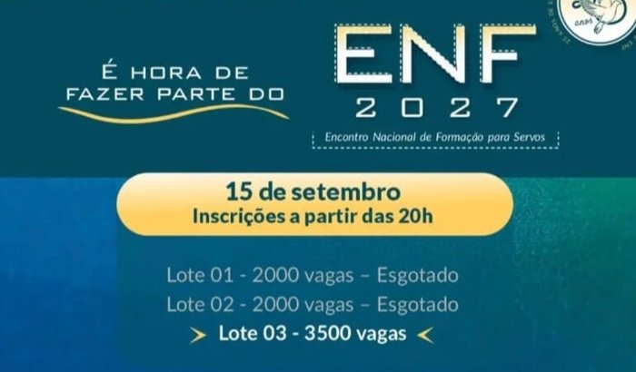 Mim ajuda a ir para ENF 2027 em Aparecida