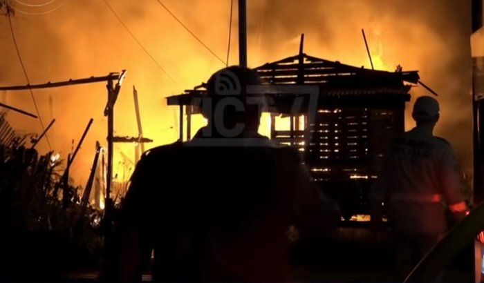 Ajuda para três famílias que tiveram casas incendiadas