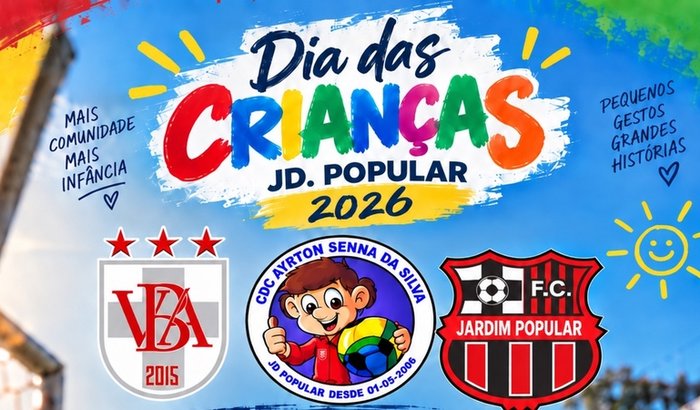 FESTA DIA DAS CRIANÇAS - JARDIM POPULAR 2026