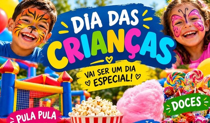 Festa Dia das crianças do nene.