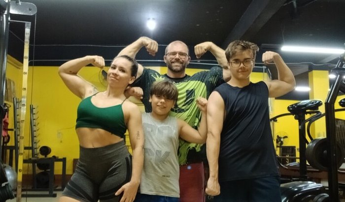 Lua de mel após 17 anos de casados