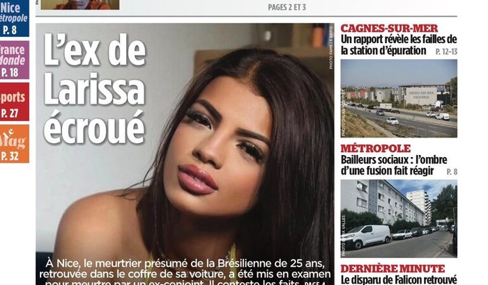 Traslado da Larissa
