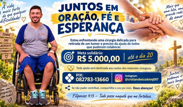 ❤️ Juntos pela Minha Cirurgia: Toda Ajuda Faz a Diferença