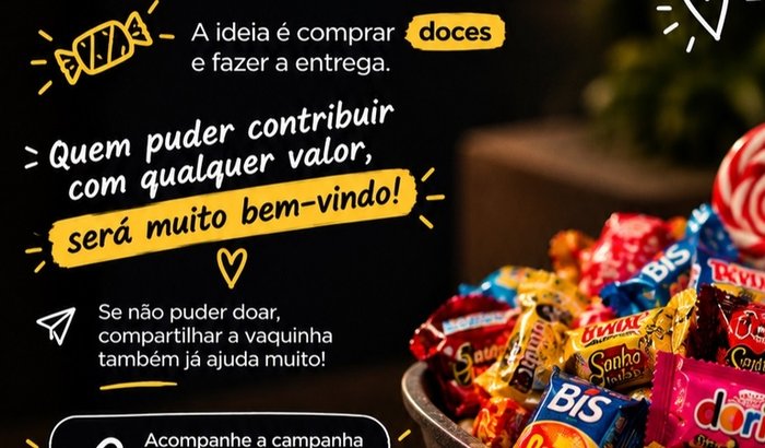 Ação de dia das crianças