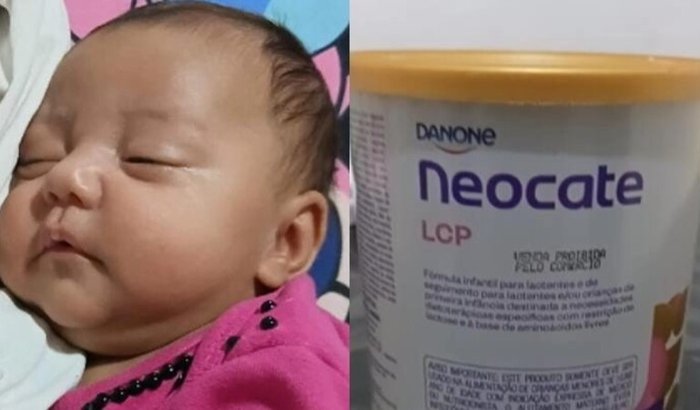 Leite neocate para a helena
