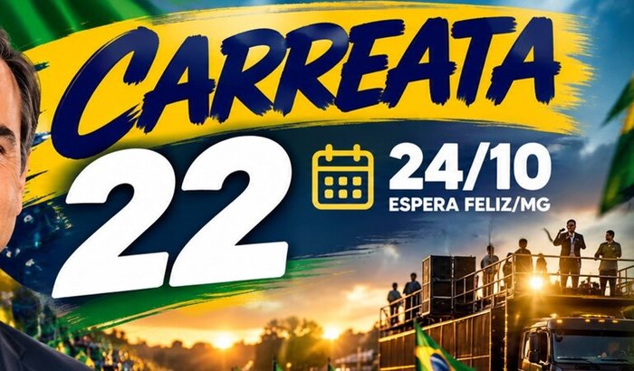 CARREATA 22 | BRASIL ACIMA DE TUDO • 24/10 💚💛