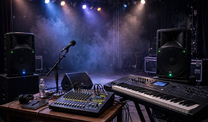 CONQUISTAR O EQUIPAMENTO DE SOM