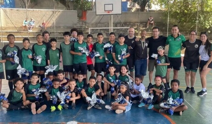Festa de final de ano da Quadra Verde Futsal