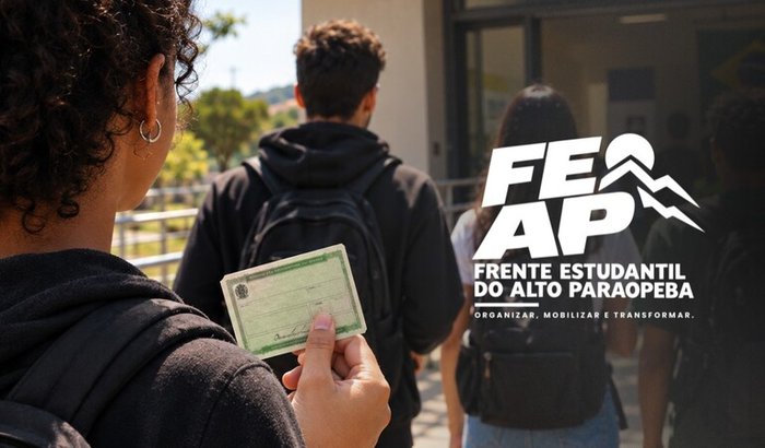 APOIE OS ESTUDANTES DO ALTO PARAOPEBA A VOTAREM NO SEGUNDO TURNO
