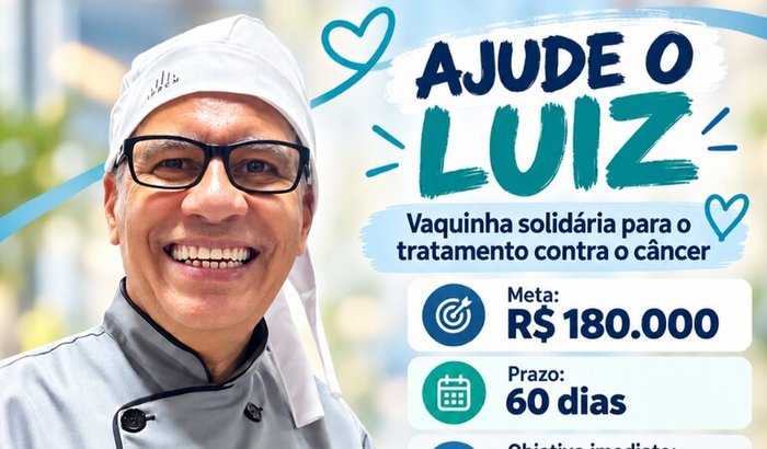 Ajude o Luiz em sua luta contra o câncer 💙