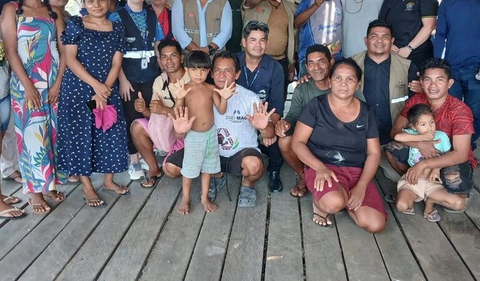 Apoio à Comunidade Piranha —TI Cunhã-Sapucaia