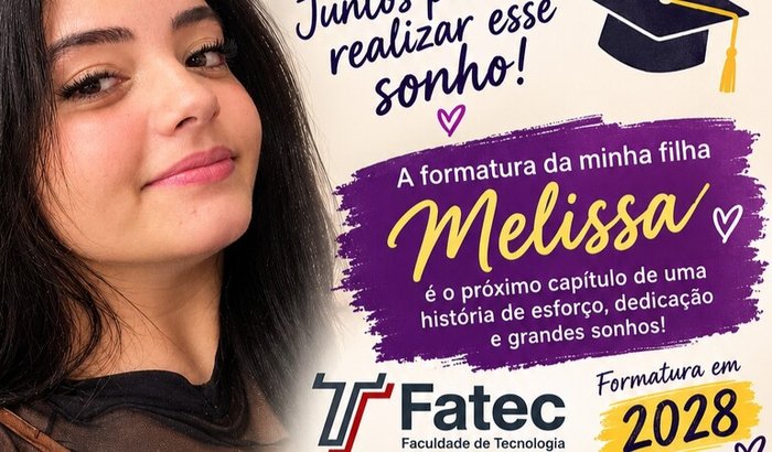 FORMATURA 🎓 DA MELISSA 2028