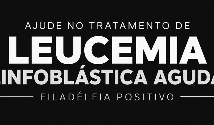 Ajude João no seu tratamento contra a leucemia