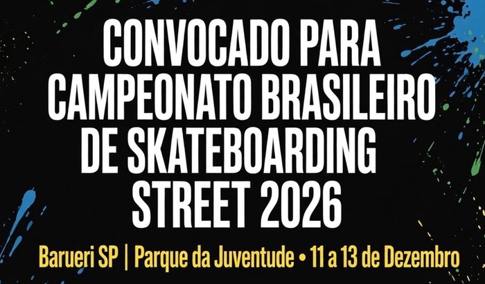 Ajude o skatista arcanjo a participar da final do campeonato brasileiro de skate 2026