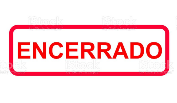 ENCERRADO 2019