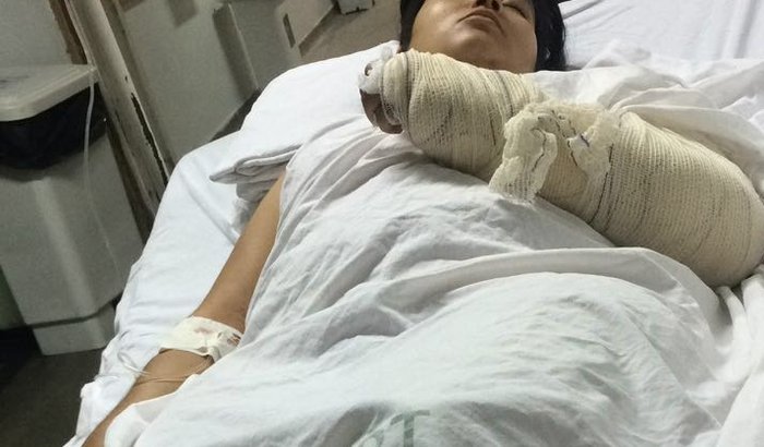 Ajude a Taaha Almeida Acidente de moto