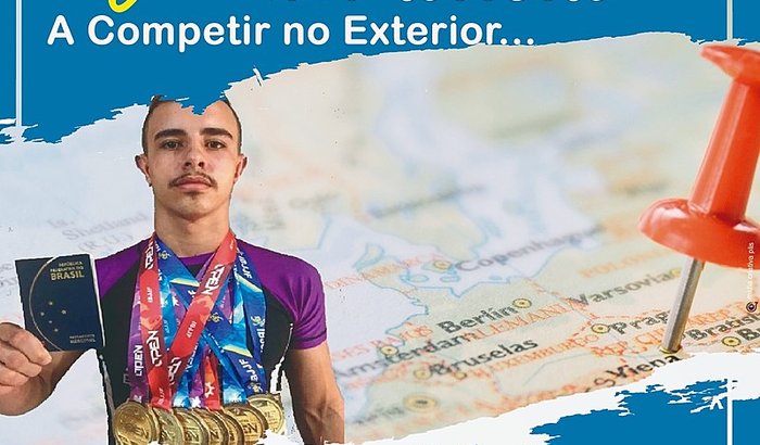 AJUDE UM ATLETA COMPETIR NO EXTERIOR