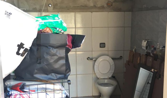 Construção do Banheiro - CEAS