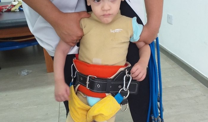 Ajuda para o Davi andar