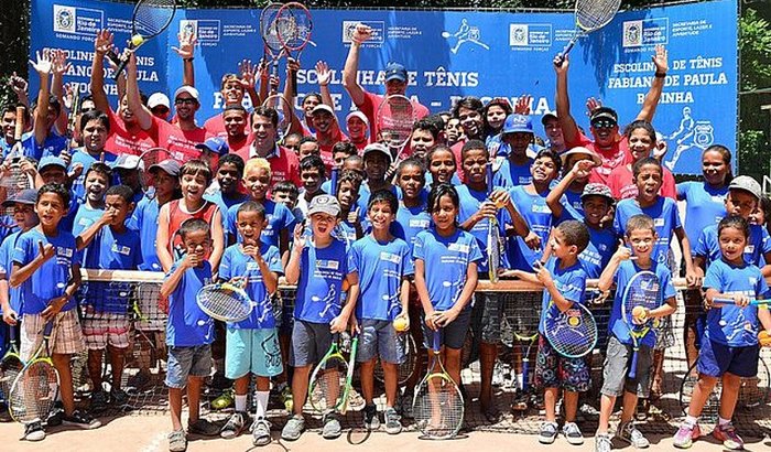 Escolinha de tenis Fabiano de Paula