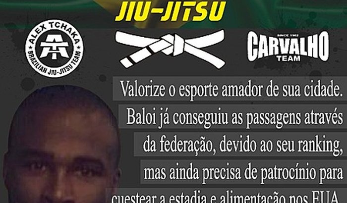 Baloy no Mundial de Jiu Jitsu em Las Vegas 2020