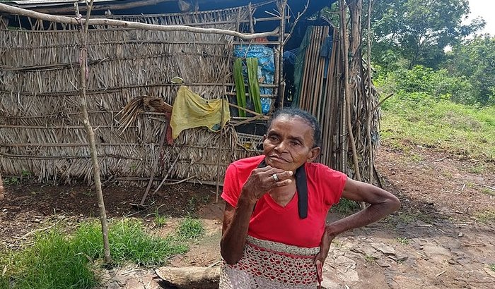 Construção da casa de Dona Maria da Cruz
