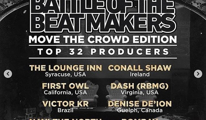 Apoie o primeiro brasileiro no Campeonato Mundial de Beatmakers