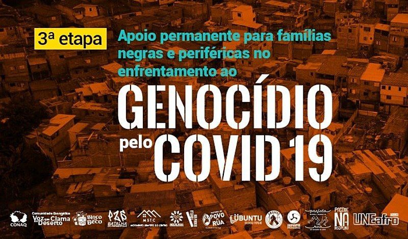 Apoio permanente  para famílias negras e periféricas:  Covid-19