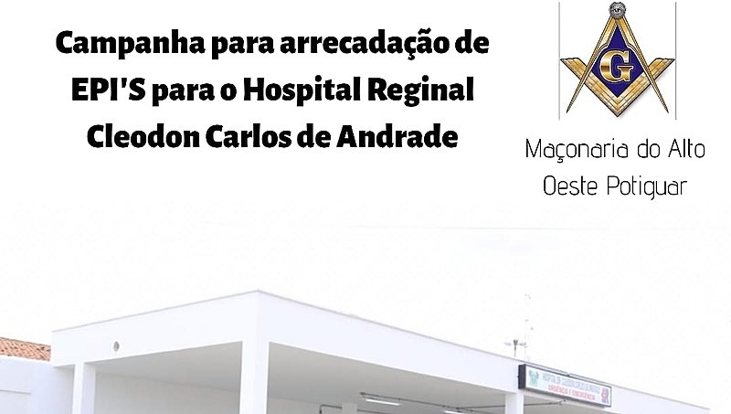 Ajuda ao Hospital Regional de Pau dos Ferros - RN