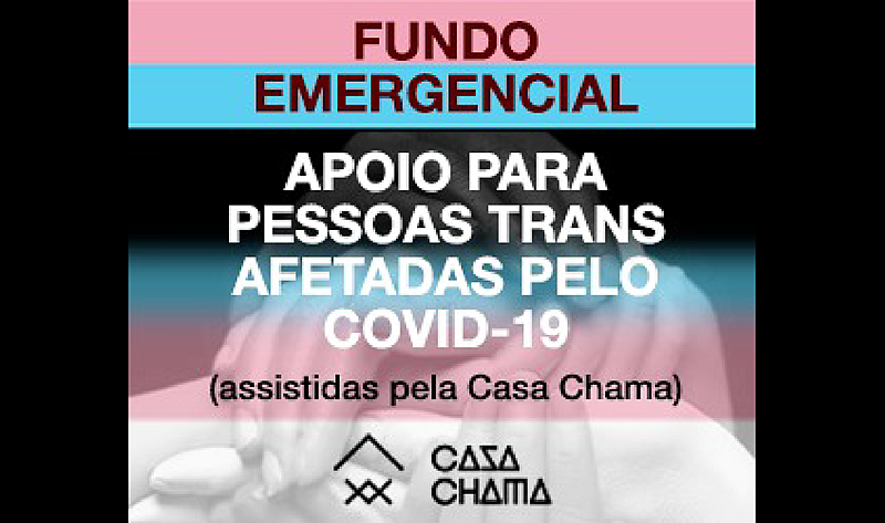 Ação emergencial - Covid19 - CASA CHAMA