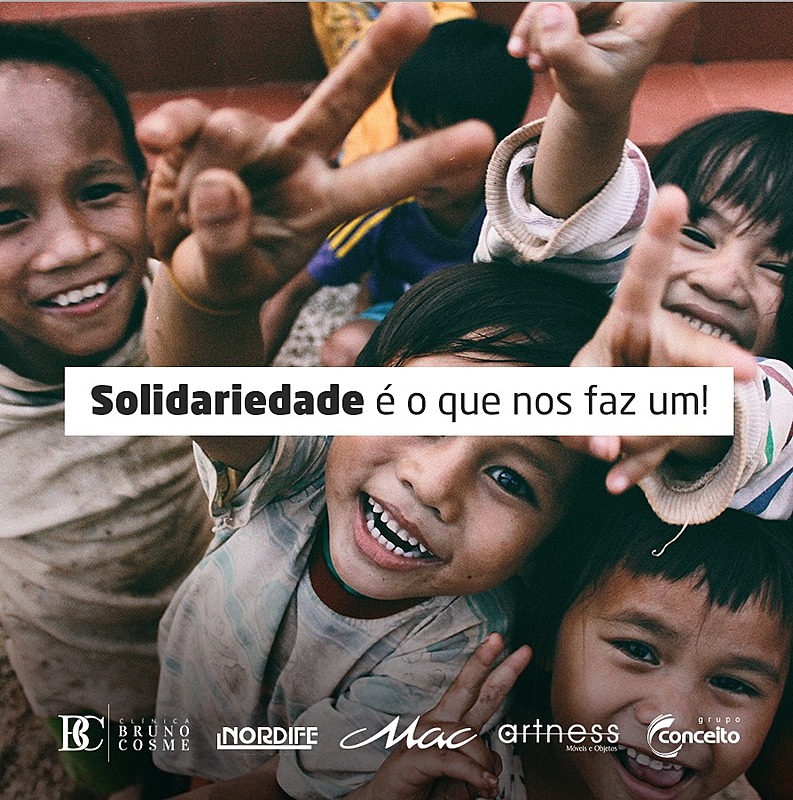 A solidariedade é o que nos faz um!
