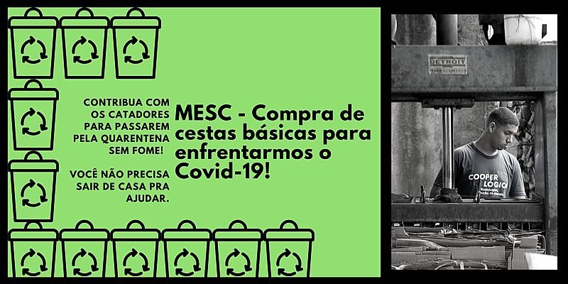 MESC - Compra de cestas básicas para enfrentarmos o Covid-19!