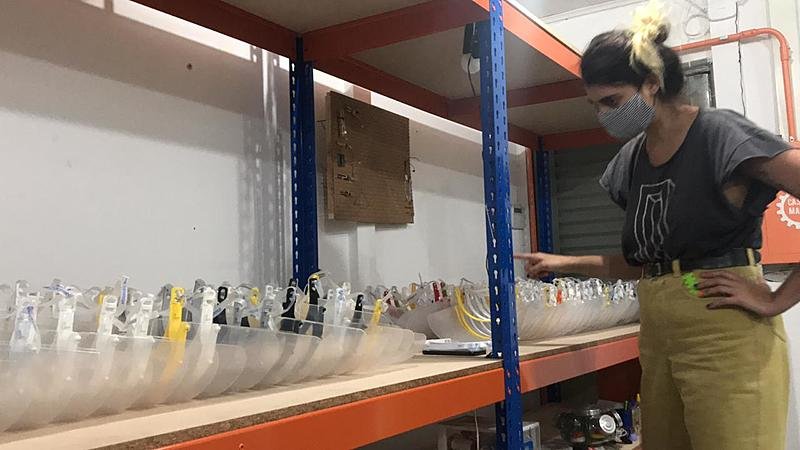 Produção de 3.000 EPIs para profissionais de saúde