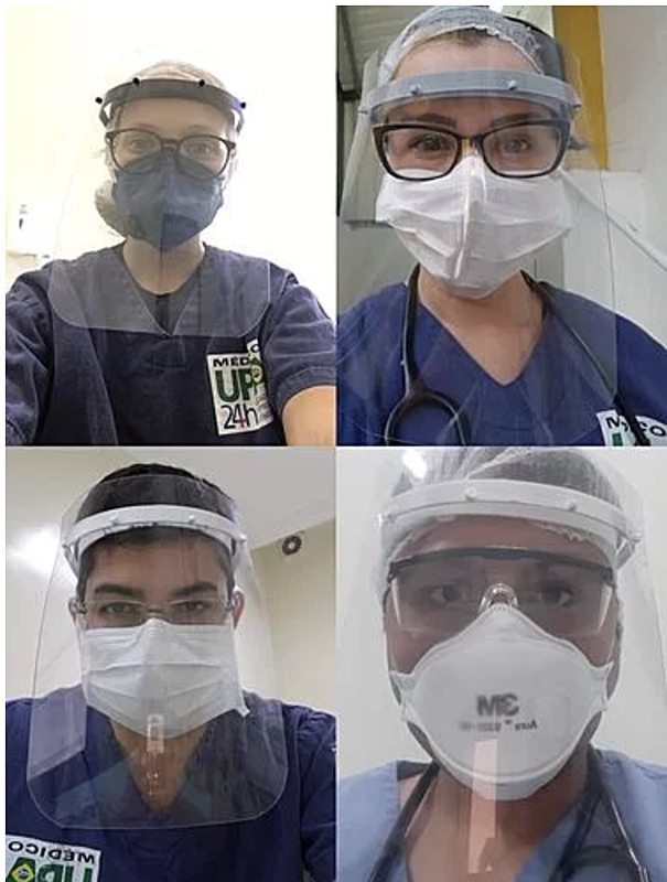 Importação de máscaras para médicos do Paraná