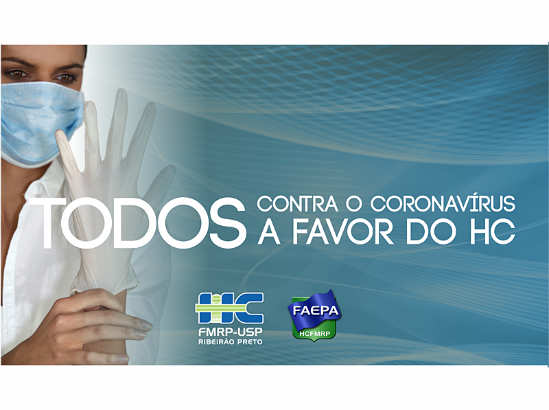 Todos pelo HCRP na luta contra a COVID-19