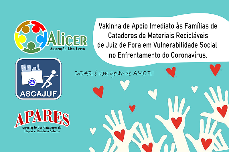 Ajuda aos Catadores de Materiais Recicláveis de Juiz de Fora ♻️ 