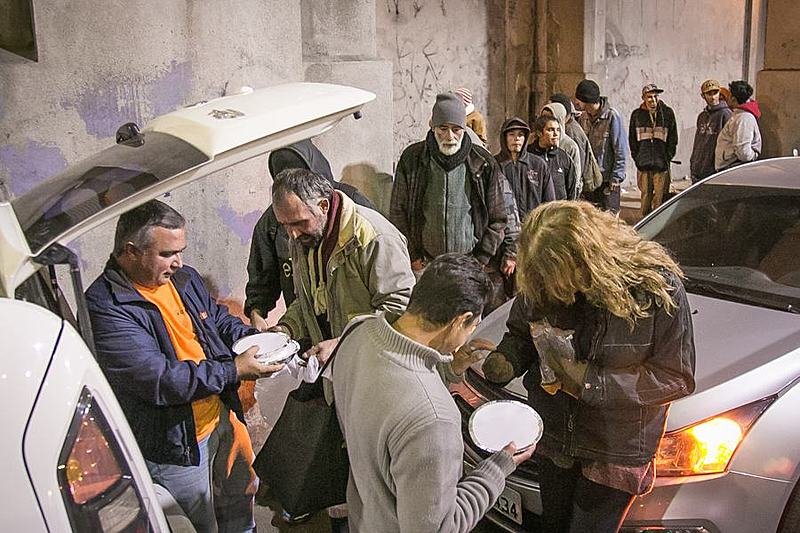 Ajudar os Moradores de Rua do Centro de SP
