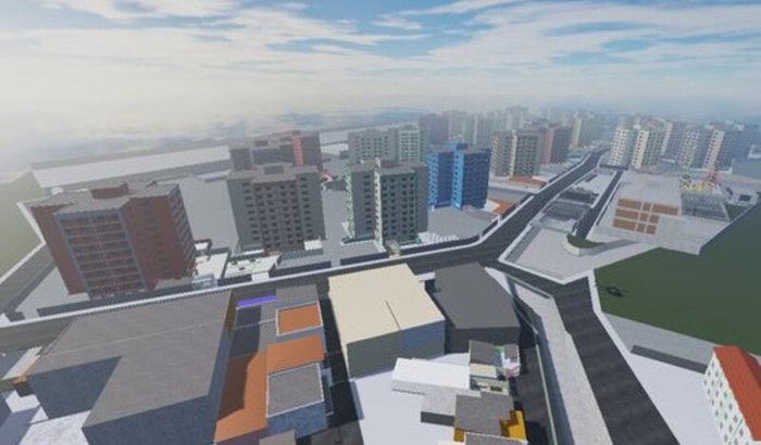 Mapa Saboó no Roblox