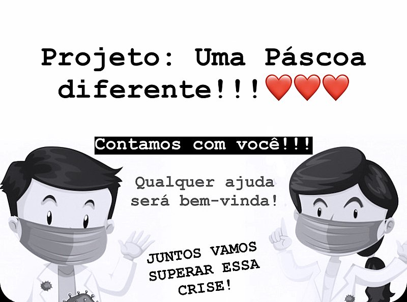 Uma Páscoa diferente!