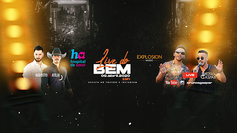 BRUNO & GASPAR / AUGUSTO & ATÍLIO - LIVE DO BEM