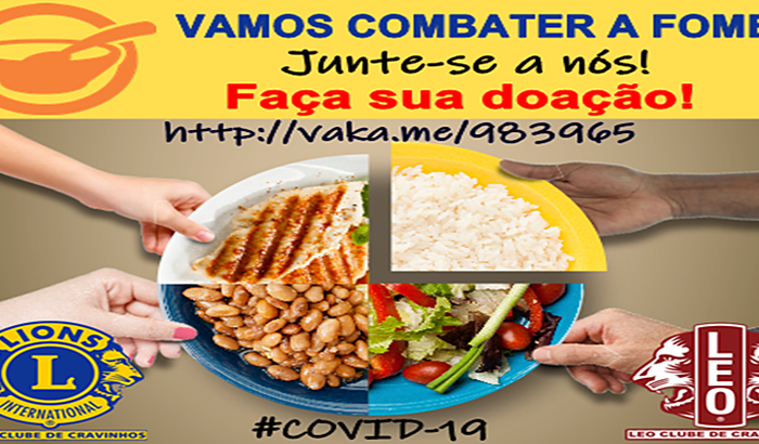 Combate à Fome em Cravinhos/SP - Doação de Cestas Básicas