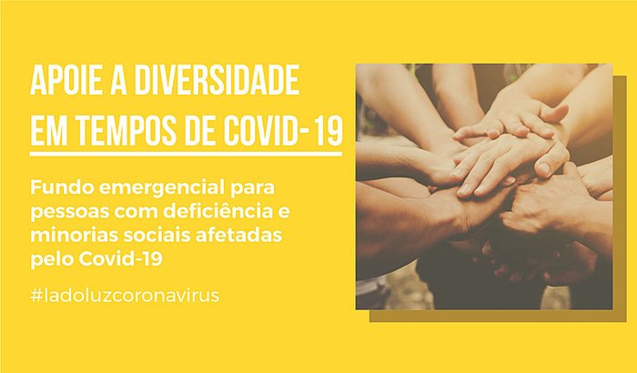 Apoie a diversidade em tempos de Covid-19